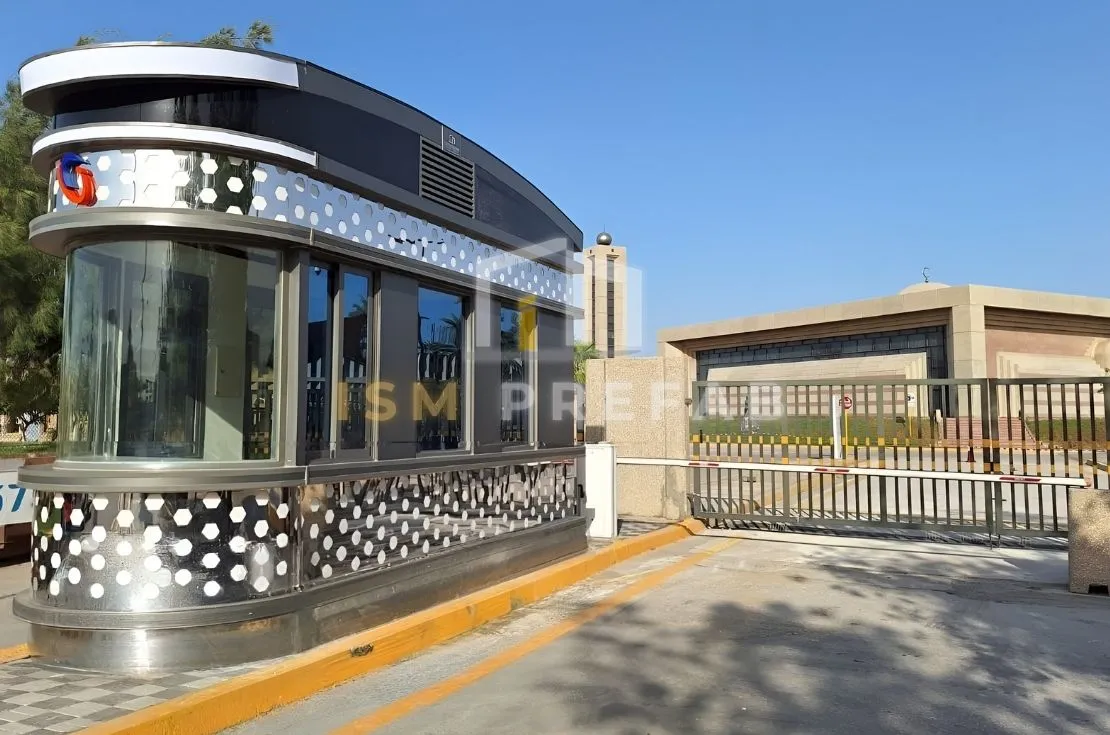 Prefab Portable Security Cabins and Checkpoint Booth...