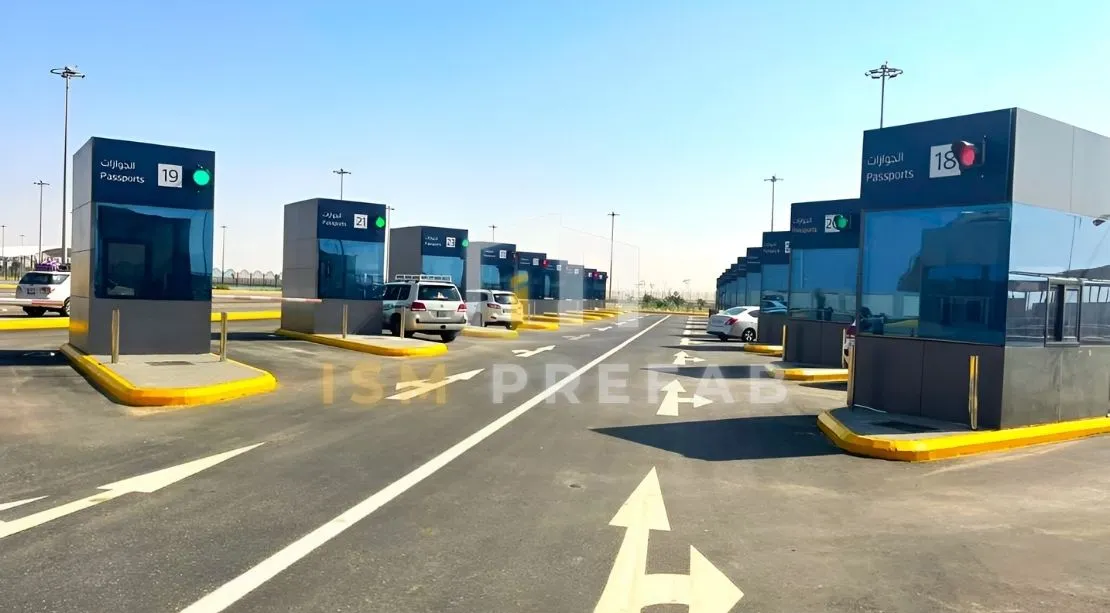 وحدة أمنية متنقلة ونقطة تفتيش مسبقة الصنع في السعودية-gallery